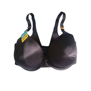 Vanity Fair Black 36DD Full Coverage Underwire Smoothing Bra NWT